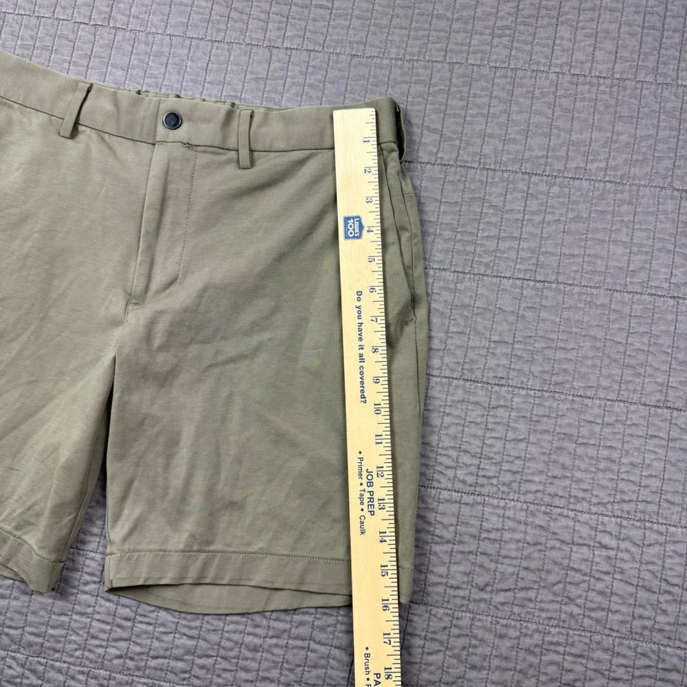 Banana Republic‎ Luxe City Shorts Mens 31 Tan Stretch Tech Utility 8in Minimal